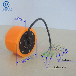 Motor de rueda de monopatín eléctrico, rueda de 3 pulgadas, 24V, 36V, 100W, 150W, 15 km/h - Product Image 2