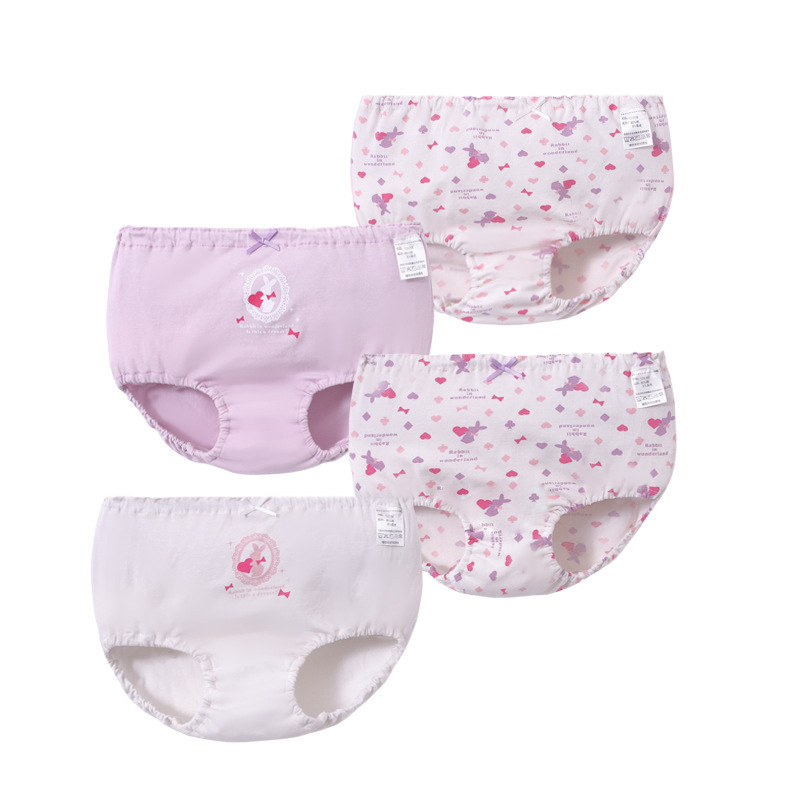 Custom Printing Child Panties Low MOQ