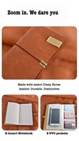 Ensemble Cadeau d'Entreprise : Sac à Dos pour Ordinateur Portable, Carnet, Serrure de Sécurité, Bouteille Isotherme, Promotionnel pour Clients, Vente en Gros, OEM, Cuir Fait Main