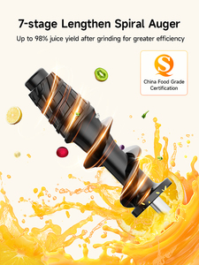 เครื่องคั้นน้ำข้าวสาลีแบบสกรู RTS Fast Shipping 3-Day ปราศจากสาร BPA คั้นน้ำช้า ใช้สแตนเลส สำหรับใช้ในรถยนต์ ผลิตในเกาหลี - Product Image 3