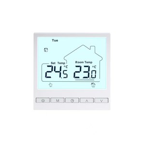 Tuya Weekly Wifi Supply Digital Programmable Air Conditioner Thermostat Square Shape Fan Coil Heater Energy Saving Flexible - Product Image 2