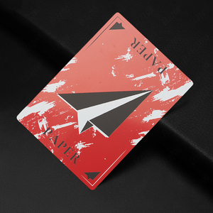 Tarjeta de visita de metal única grabada con láser de círculo/hexágono de forma personalizada - Product Image 3