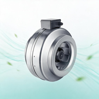Ventilateur de conduit circulaire en métal industriel de haute qualité 550 CFM