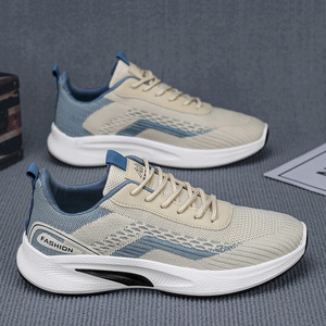 Zapatos Deportivos para Hombre, Verano 2025, Nuevo Estilo, Cómodos, Ligeros, con Cordones, Casuales, Transpirables, de Malla, Versátiles - Product Image 2