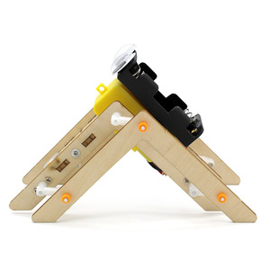 Kit de robot en bois à monter soi-même, 23 cm, jouet d'expérimentation scientifique pour enfants de 8 à 13 ans, ensemble de montage de modèle éducatif de physique - Product Image 3