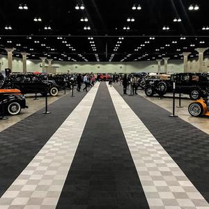 Bán buôn cao su Sàn <span class=keywords><strong>PVC</strong></span> lồng vào nhau gạch cho rửa xe/có thể tháo rời PP lồng vào nhau thảm sàn nhà để xe - Product Image 1