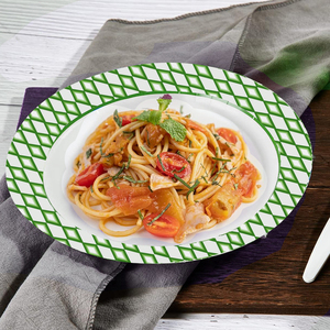 Assiettes compostables, écologiques, biodégradables, légères, jetables, vaisselle en papier, <span class=keywords><strong>assiette</strong></span> en papier - Product Image 2