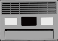Nouveau climatiseur de toit Weiyi pour camping-car 9600 BTU DC 24V avec compresseur à deux rotors et garantie de 2 ans pour caravane et camping-car