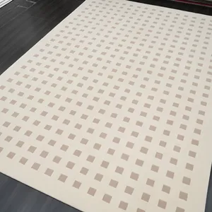 Hotel Taupe Made Rug Runner Mão Tufted Tapete De Lã