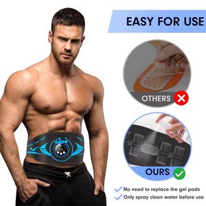 <span class=keywords><strong>Ceinture</strong></span> amincissante <span class=keywords><strong>électrique</strong></span> <span class=keywords><strong>pour</strong></span> le corps abdominal à usage permanent, stimulateur musculaire intelligent <span class=keywords><strong>pour</strong></span> l'abdomen, entraînement physique, perte de poids - Product Image 2