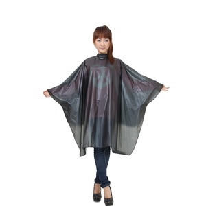 Capa colorida para peluquería, delantal impermeable <span class=keywords><strong>de</strong></span> Pvc, paño <span class=keywords><strong>de</strong></span> peluquero, tinte para el <span class=keywords><strong>pelo</strong></span>, <span class=keywords><strong>2021</strong></span> - Product Image 1