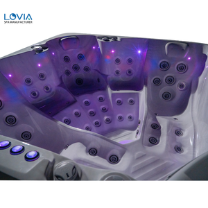 Fabriqué en Chine, Jacuzzi extérieur, bain à remous, <span class=keywords><strong>baignoire</strong></span> hydromassante, spa pour 5 personnes, jacuzzi <span class=keywords><strong>pas</strong></span> <span class=keywords><strong>cher</strong></span> avec Lovia - Product Image 3
