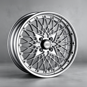 Jantes forgées sur mesure 19 20 pouces, 2 pièces, Formula Mesh Deep Lip Gunmetal 5x112 5x120 pour <span class=keywords><strong>BMW</strong></span> Lexus VIP Wheels - Product Image 3