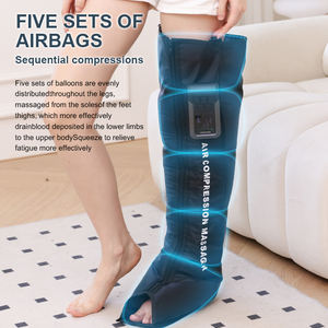 Benutzer definiertes Logo Wireless Airbag Kompression Athlet Air Relax <span class=keywords><strong>Massage</strong></span> therapie Fuß Full Leg Recovery Boot - Product Image 3
