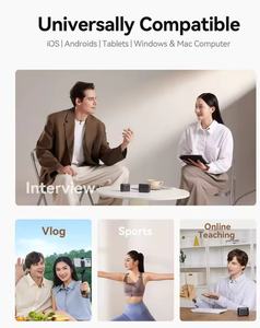 Hollyland <span class=keywords><strong>Lark</strong></span> M2S Draadloze Microfoon Type C iPhone Camera Android PC Ruisonderdrukking Fotografie Vlog Interview - Product Image 6