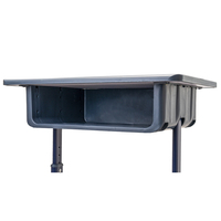 Ensemble table et chaise pliantes pour enfants et adultes, idéal pour l'étude et l'apprentissage, mobilier scolaire
