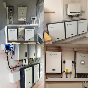 Sunpal Low Price Solar Panel System 5Kw 8Kw 10Kw Full Complete Kit Hybrid Solar Power System For Home