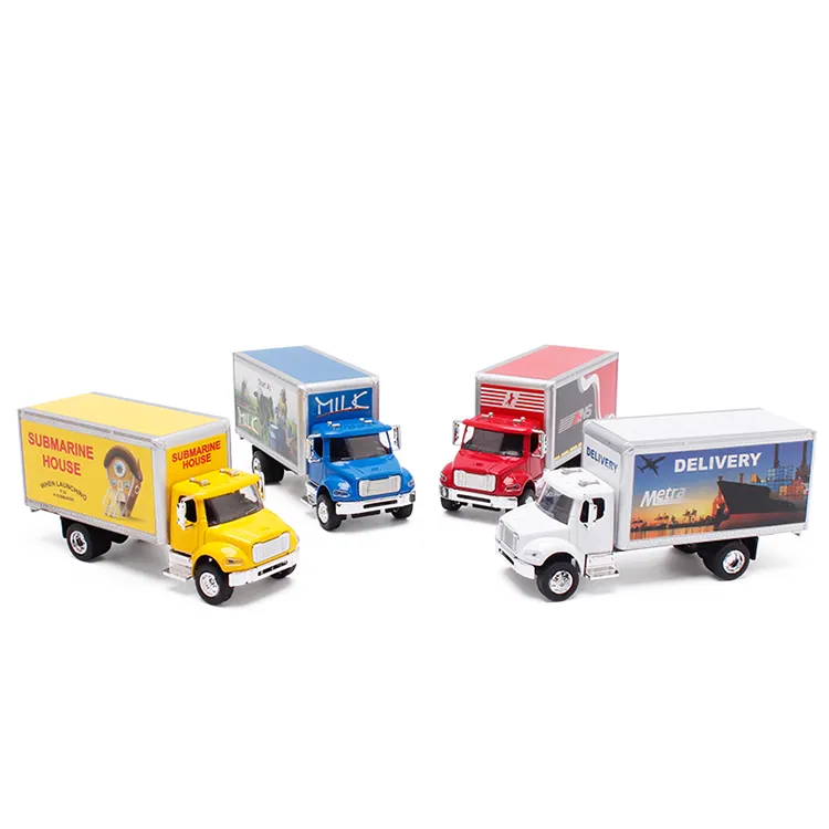 Однодверный минивэн в американском стиле, Литые металлические мини-игрушки, модели автомобилей