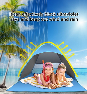 Customized Lightweight Portable Camping for Summer Outdoor Adventures Wholesale Pop-Up <strong>Beach</strong> <strong>Tent</strong> Waterproof <strong>Sun</strong> Shelter