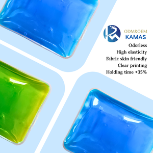 Compresse de gel réutilisable pour la thérapie par le froid et la chaleur, couleur et taille personnalisées, carré 10x8 cm, pour soulager les maux de tête - Product Image 1