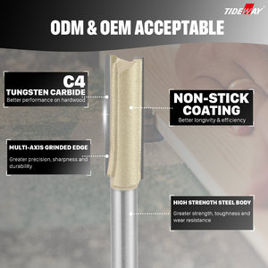 Dao phay thẳng bằng cacbua cho máy CNC - Product Image 6