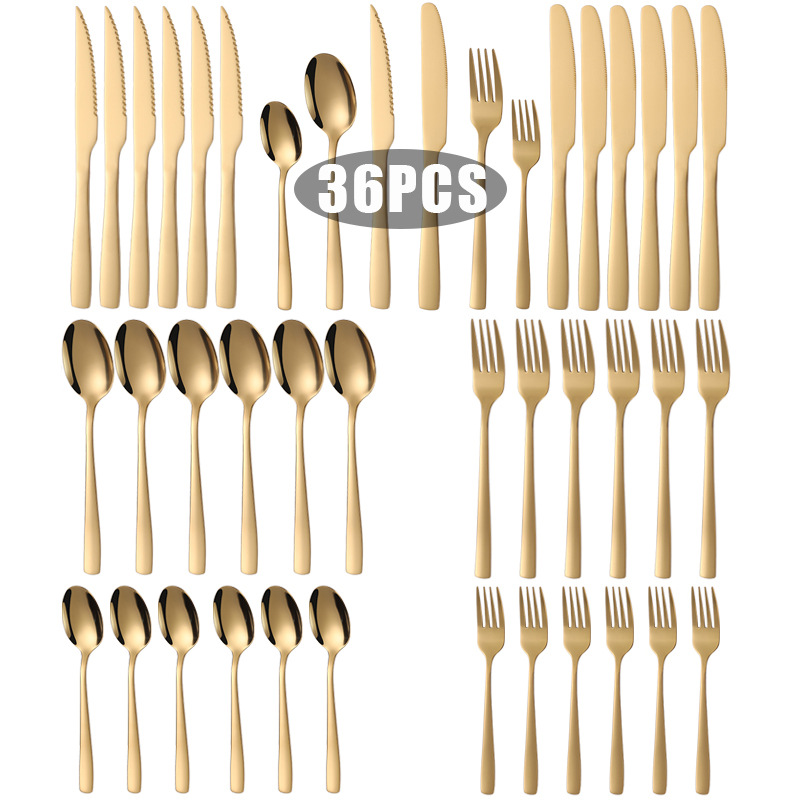 Gold 36pcs