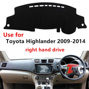 Taijs แผ่นปูฉนวนกันความร้อนสำหรับ Toyota Highlander,แผ่นปูคอนโซลหน้ารถกันฝุ่นสำหรับ Toyota Highlander 2008-2013 - Product Image 3
