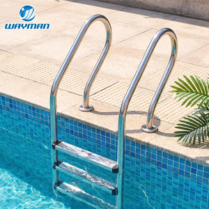 Échelle en acier inoxydable résistante à la rouille de type combiné à 3 marches <span class=keywords><strong>pour</strong></span> piscines <span class=keywords><strong>hors</strong></span> <span class=keywords><strong>sol</strong></span> - Product Image 2
