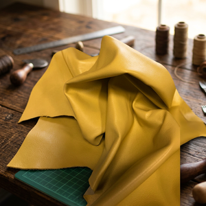 Natural Crafts Real Buffalo Cowskin <b>Leather</b> OEM ODM Customized Finish Wind Proof Polished Grain Home Decor Accessories Cheap - Product Image 1