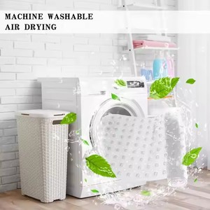 Tapis de <span class=keywords><strong>bain</strong></span> carrés en PVC modernes faits à la machine, antidérapants avec ventouses, tapis de message de <span class=keywords><strong>bain</strong></span> antidérapant pour sol de salle de <span class=keywords><strong>bain</strong></span> à la maison - Product Image 2