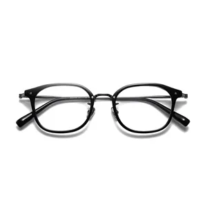 Benyi di alta qualità montature ottiche fatte a mano alla moda unisex su misura occhiali ottici con lente trasparente