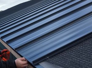 Lembaran Atap Logam Sistem Standing Seam Warna Stainless Steel Plat Ppcg Atap Logam Seng Dekoratif Lembaran Baja Berlapis Warna - Product Image 5