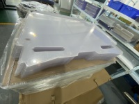 Pare-brise PC personnalisé pour voiturettes de golf Véhicules utilitaires Usine professionnelle Coupe CNC Impression résistante aux intempéries