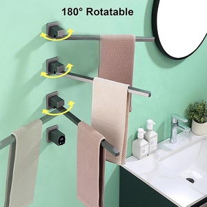 Conception simple porte-serviettes chauffant électrique mural salle de bain sèche-linge chauffe-vêtements et serviettes - Product Image 1