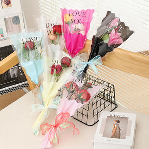 Papel de embalaje de flores multibranchi de <span class=keywords><strong>sirena</strong></span>, envoltura de regalo hecha a mano, hecha de plástico BOPP para bolsa OPP DIY incluida - Product Image 1