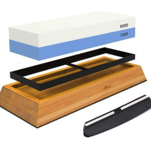 <span class=keywords><strong>Piedra</strong></span> de afilar rectangular EnYing de dureza media 180x60x30mm para afilar tijeras, cortadores y herramientas de corte - Product Image 5