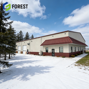 โกดังเก็บความเย็นกันการกัดกร่อนของไทย พร้อมโครงสร้างเหล็กเอชบีมจากฝรั่งเศส  อาคารสำเร็จรูป (PEB) แผงแซนวิชสำหรับงานหนัก - Product Image 1