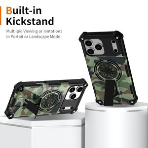 Custodia per cellulare con supporto magnetico giroscopico di nuovo Design per iPhone 17 16 15 14 Cover posteriore per cellulare antiurto per <span class=keywords><strong>Samsung</strong></span> - Product Image 2