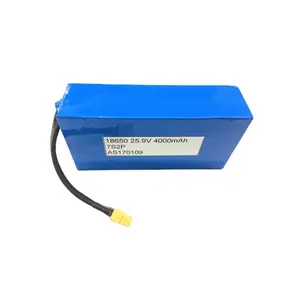 נטענת 18650 7S2P 25.9V 4Ah ליתיום ליתיום יון עבור גיבוי שמש אחסון