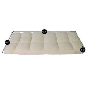 Kursi <span class=keywords><strong>Sofa</strong></span> Game Lipat Lantai, Dudukan Lipat Dapat Diatur untuk Tempat Tidur Katun - Product Image 6