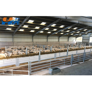 Trang trại đổ cho lưu trữ lợn/Bò/dê/gà thịt/giống/lớp/Gà nhà thép cấu trúc Chuồng Bò - Product Image 6