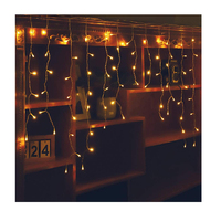 5M 216 Leds Kerst Ijspegel 8 Modi Gordijn Kerstverlichting Met 36 Druppels Indoor Xmas Holiday Wedding Party decoraties