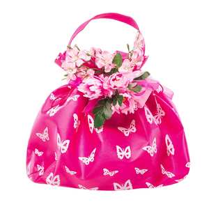 TNT borsa farfalle colori misti 35 cm + 18 cm x 34 cm - Product Image 1