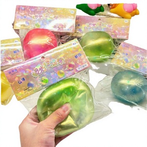 Juguete Antiestrés de TPR con Forma de Manzana Verde Brillante, Suave y Realista, Diseño de Fruta para Niños y Adultos, Alivio de la Ansiedad - Product Image 4
