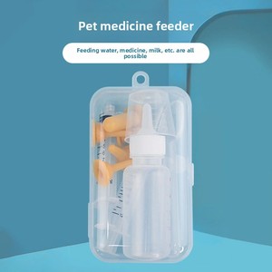 Kit d'alimentation pour animaux de compagnie : Seringue et biberon pour administration de médicaments liquides et pilules pour chiens et chats, pour l'hydratation et l'alimentation des animaux – Fournitures pour animaux de compagnie en gros - Product Image 3
