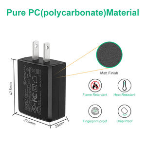 सैमसंग एचटीसी एंड्रॉइड फोन पीसी के लिए मेरीकिंग हाई स्पीड 5V 2.1A फास्ट चार्जर ब्लॉक कस्टम सेल फोन पोर्टेबल चार्जर - Product Image 6