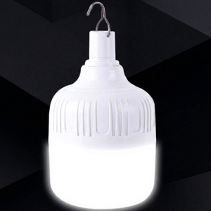 หลอดไฟ LED SMD 150W ชาร์จผ่าน USB สำหรับกรณีฉุกเฉิน DC5V-6V เส้นผ่านศูนย์กลาง 135 มม. วัสดุ PP แบตเตอรี่ในตัว 4800mA ปรับความสว่างได้ 3 ระดับ 3 อุณหภูมิสี - Product Image 1