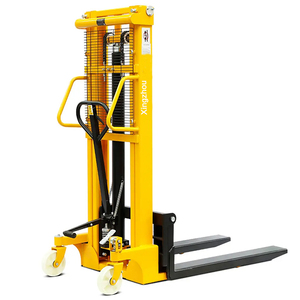 New 1500kg Manual Stacker 1.6m Hydraulic Lift Hand CE Certified PU Wheels for <b>Warehousing</b> and Storage Hand Manual Forklift Price - Product Image 5
