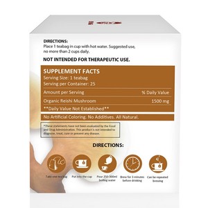 Ganoherb sức Khỏe Bổ sung Trà thảo dược Reishi Nấm trà miễn phí vận chuyển - Product Image 5