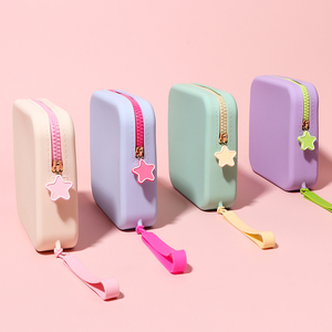 <span class=keywords><strong>Sac</strong></span> à <span class=keywords><strong>main</strong></span> portable multifonctionnel pour femme, utilisation quotidienne, portefeuille en silicone écologique, porte-monnaie - Product Image 1